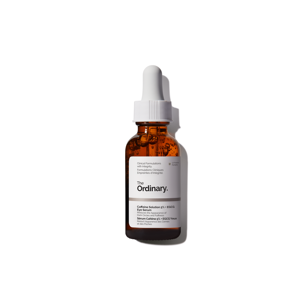 The Ordinary Caffeine Solution 5% + EGCG to target the look of dark circles and puffiness