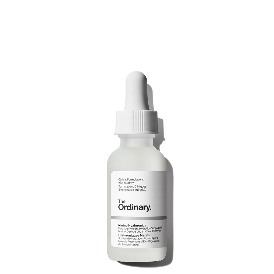 The Ordinary Marine Hyaluronics ultra-lightweight hydration serum and alternative to Hyaluronic Acid
