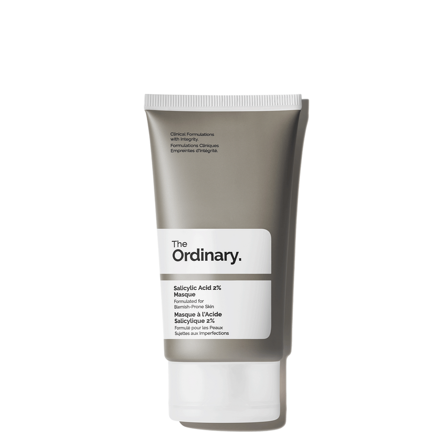 The Ordinary Salicylic Acid 2% Masque with charcoal, amazonian clay, and squalane